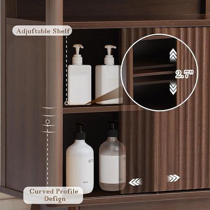 Grepatio Bathroom Storage Cabinet - Image 2