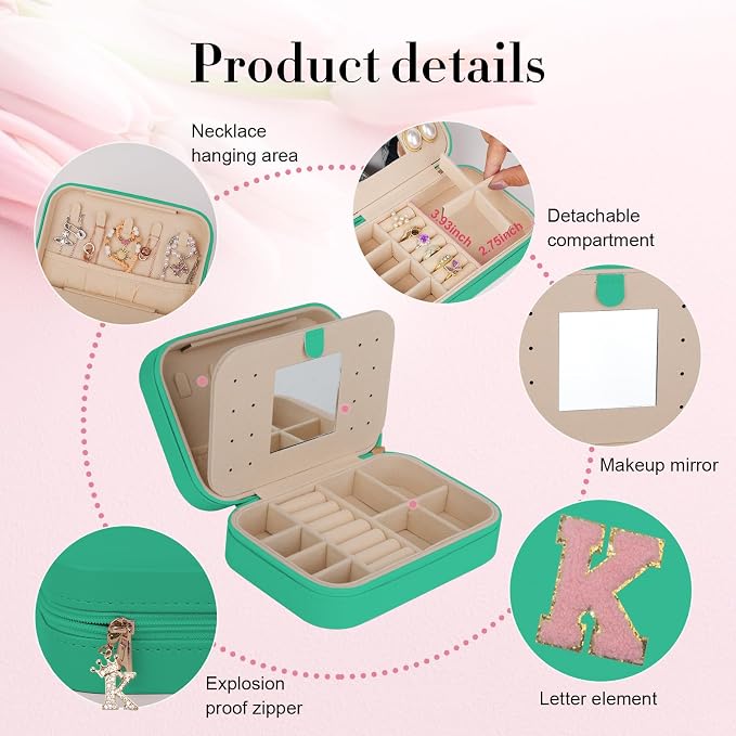 TopPerfekt Travel Jewelry Case, Jewelry Box - Image 3