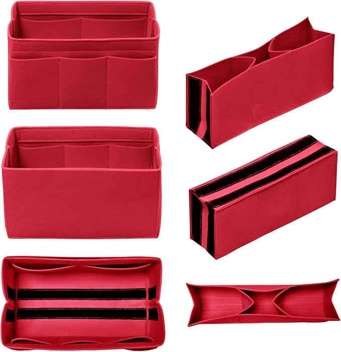 DailyPlus Purse Organizer Insert Felt Bag Organizer Handbag Organizer Insert - Image 3