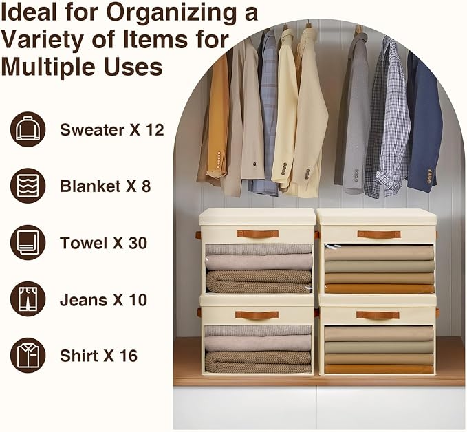 Homsorout Large Storage Bins - Image 6