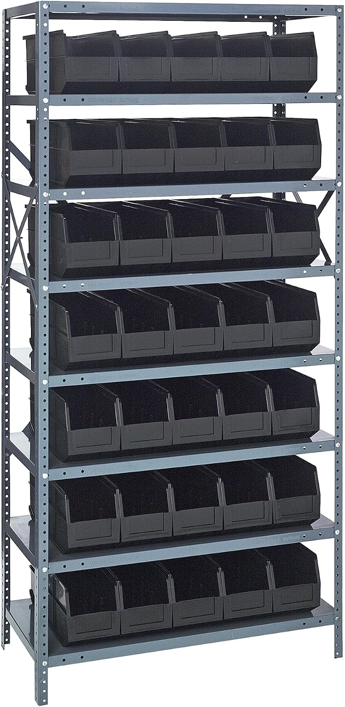 Quantum 1875-461BK Heavy Duty Shelving Unit by QuantumStorageSystems