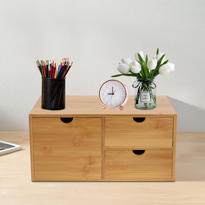 TFCFL Bamboo Desk Organizer - Image 2