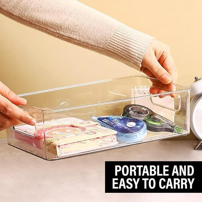 Clear Plastic Storage Bins, Pantry Organizers and Storage or Kitchen - Image 7