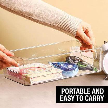 Clear Plastic Storage Bins, Pantry Organizers and Storage or Kitchen - Image 7