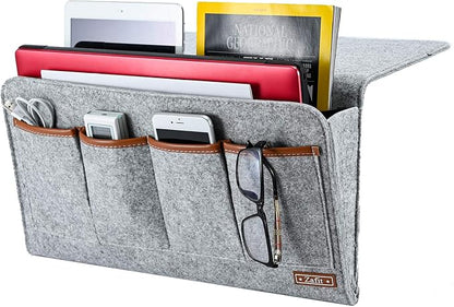 Bedside Caddy, Large Size Storage Organizer by ZAFIT