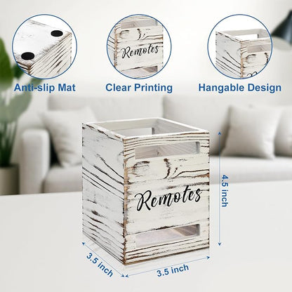 Small Remote Control Holder for Table Bedside Organizer Controller Holder - Image 4