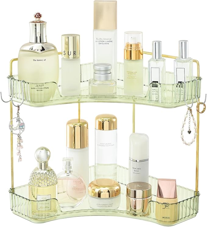 2 Tier Plastic Bathroom Sink Organizer by Trdongxu
