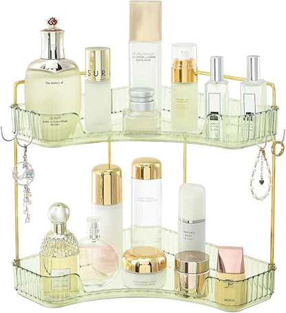 2 Tier Plastic Bathroom Sink Organizer by Trdongxu