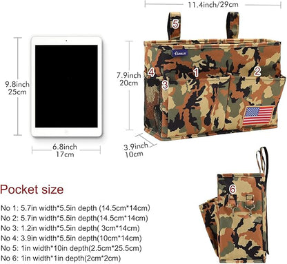 Surblue Bedside Caddy Hanging Organizer Storage Bag Pocket - Image 5