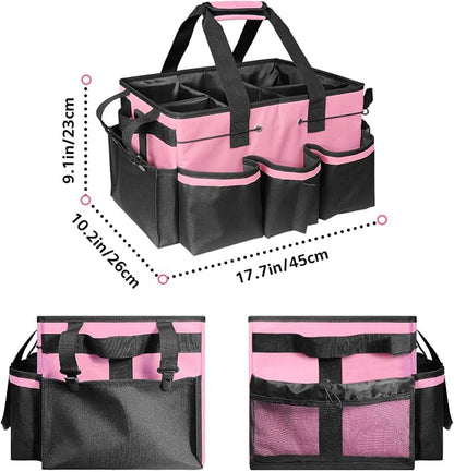 Boczif Cleaning Caddy Bag Wearable, Cleaning Caddy Supplies Organizer - Image 6