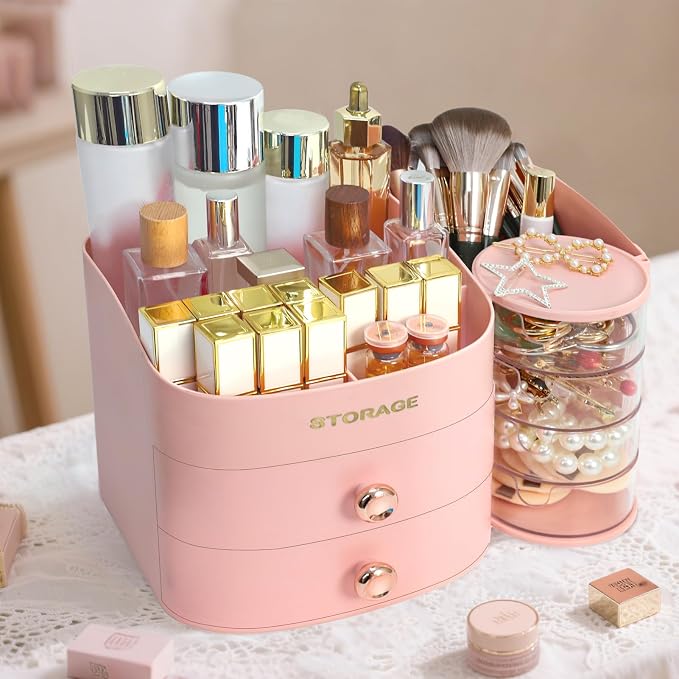 XIAPIA Makeup Organizer Countertop, Make Up Organizer - Image 8