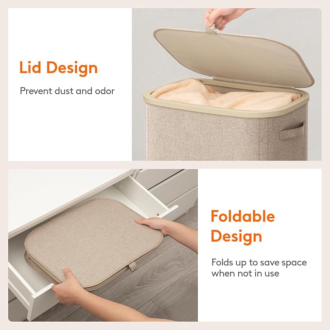 Lifewit 105L Large Laundry Basket - Image 6