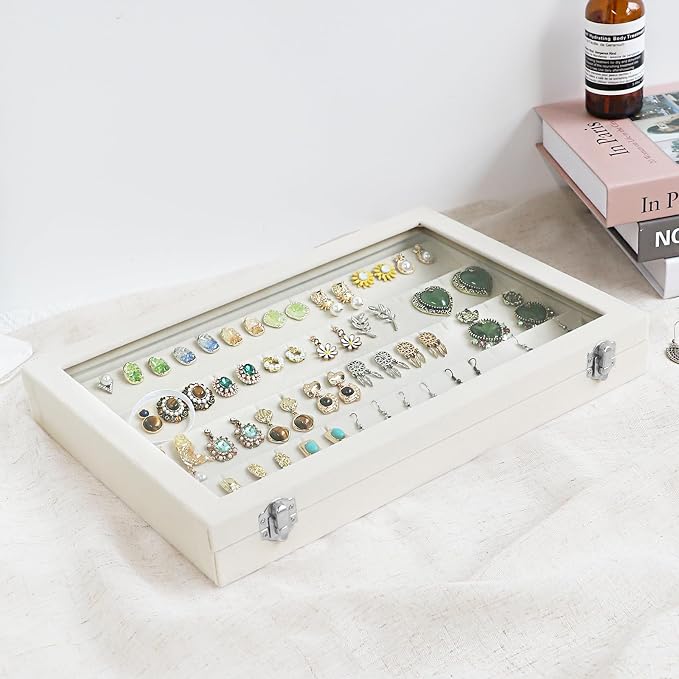 Wudygirl Jewelry Organizer Velvet Earring Organizer - Image 5