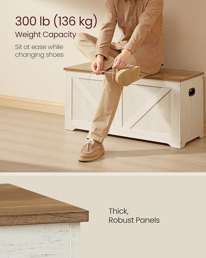 VASAGLE Storage Chest, Storage Bench - Image 5
