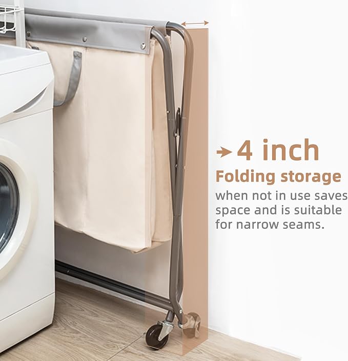 STORAGE MANIAC 160L Collapsible Laundry Hamper - Image 4