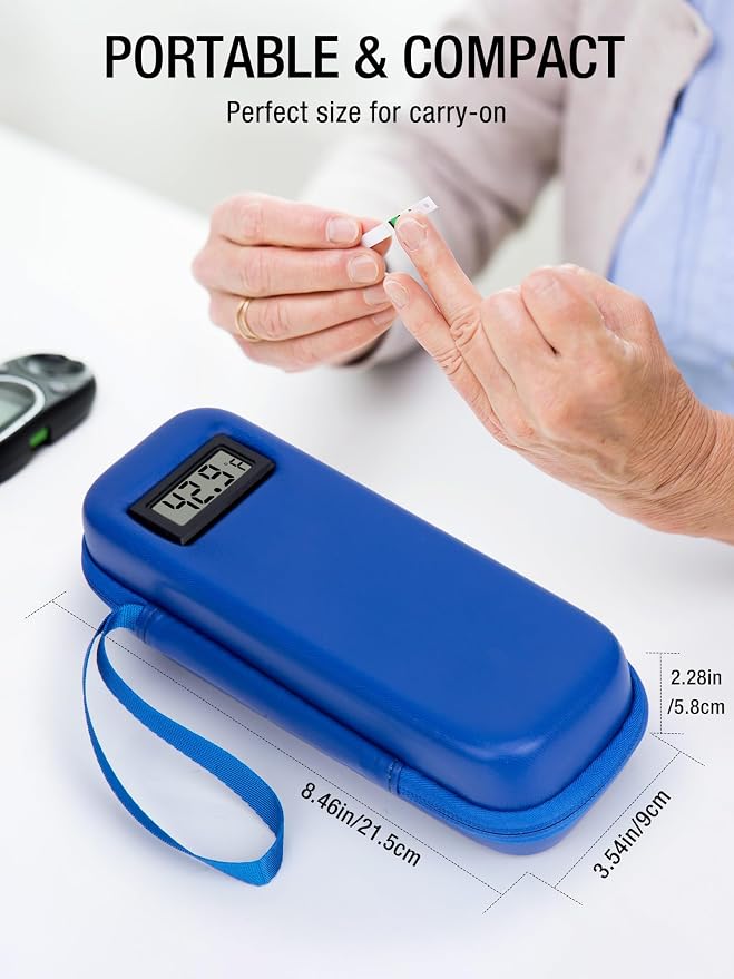 Insulin Cooler Travel Case TSA Approved, Temperature Display Insulin TravelCase - Image 4