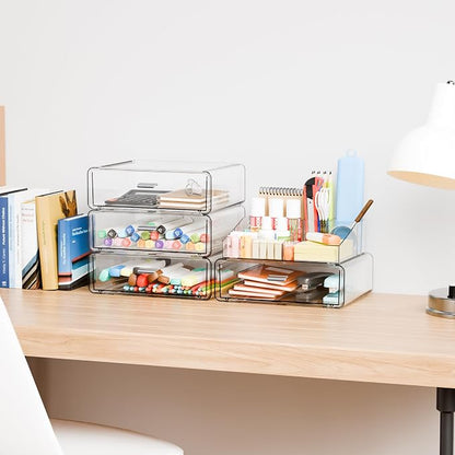 Yieach Clear Acrylic Makeup Organizers Countertop - Image 7