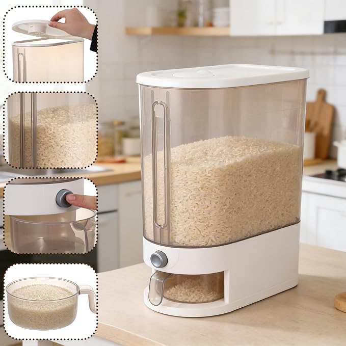 FMOACEN 22 Lbs Rice Dispenser - Image 6