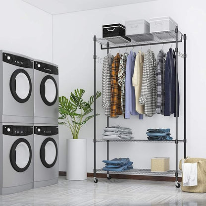 BATHWA Rolling Garment Rack - Image 4