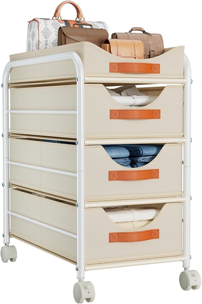 DIMJ Closet Organizers and Storage 4 Tier by DiMJ