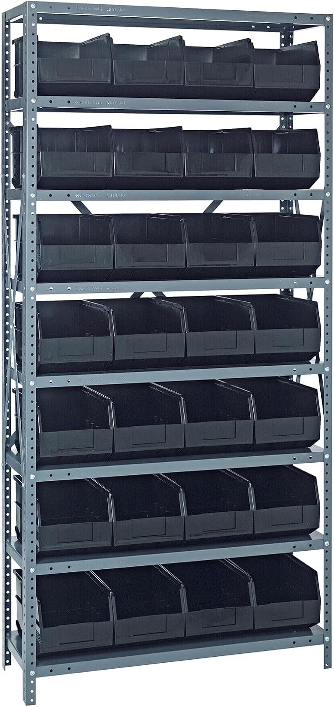 Quantum 1275-423BK Heavy Duty Shelving Unit by QuantumStorageSystems