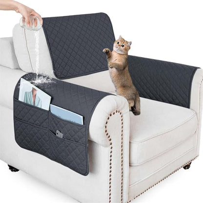 Waterproof Sofa Armrest Cover Headrest Cover by ZGDDPZA