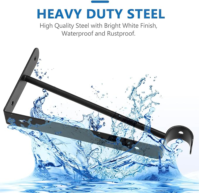 Shelf and Rod Brackets, Heavy Duty Closet Shelf Closet Bracket - Image 3