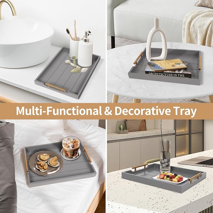 SXNOWS Wooden Serving Tray - Image 9