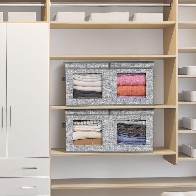 Univivi Large Foldable Fabric Storage Bins - Image 5