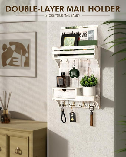 Rebee Vision Farmhouse Key Holder Wall Mount - Image 2