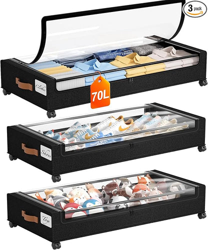 Yecaye 70 L Under Bed Storage by Yecaye