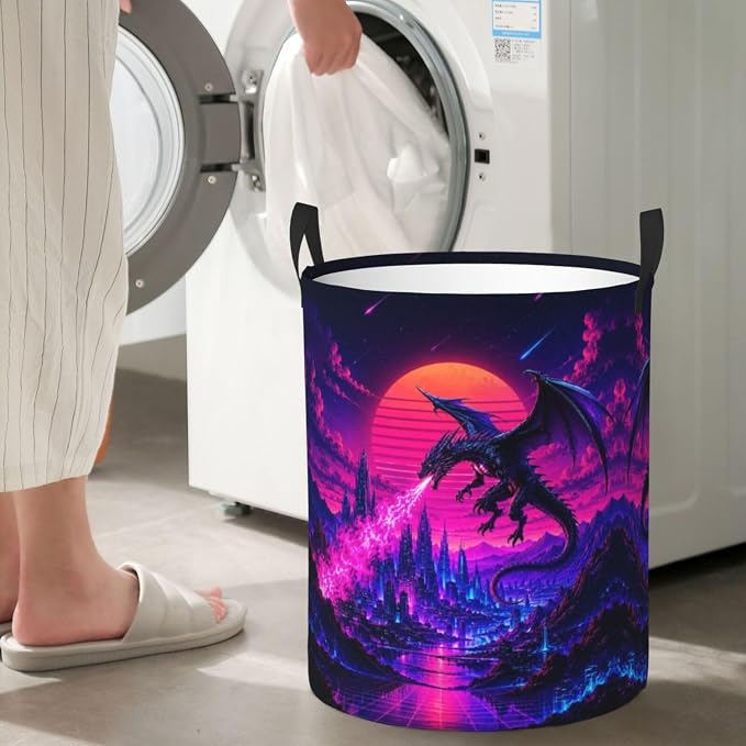 Laundry Basket Dirty Clothes Hamper - Image 6