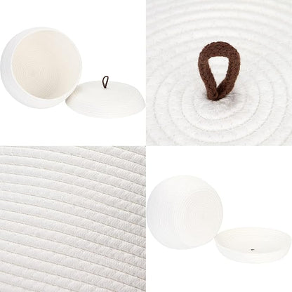 Sea Team Round Cotton Rope Storage Basket - Image 5