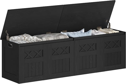 Hzuaneri 59" Storage Bench, Lift Top, 268L/70 Gal Large Storage Chest | | 330lb by Hzuaneri
