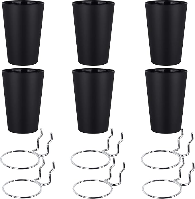 Kuhome 6 Set Ring Style Pegboard Hooks - Image 3