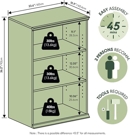 Furinno FANO Closet Organizers and Storage, 3-Tier Closet Organizer - Image 3