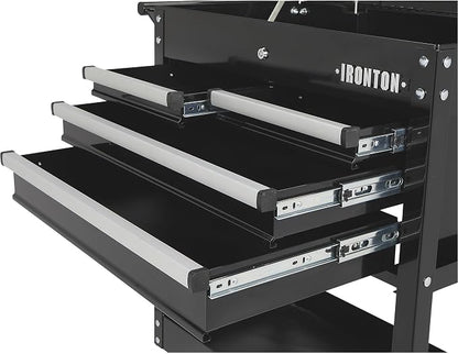 Ironton Mobile Tool Chest, Slide Top Tool Cart Made of Rust-Resistant - Image 7