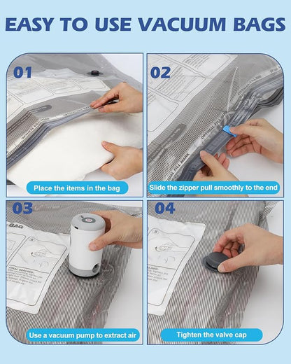 Fantictas 18 Pack Travel Vacuum Bags - Image 8