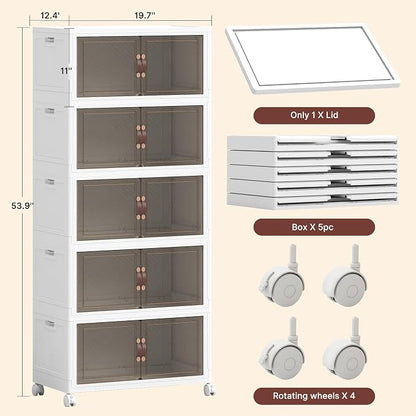 620QT Extra Large Stackable Storage Bins - Image 2