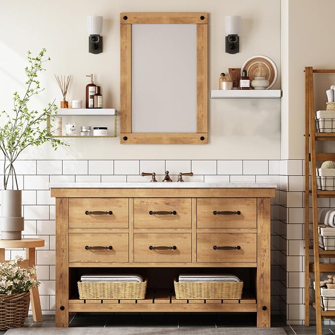 QEEIG Bathroom Shelves Over Toilet - Image 6