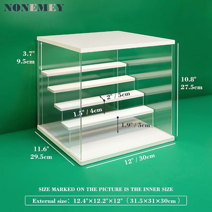 NONEMEY Clear Acrylic Display Case Stand - Image 7