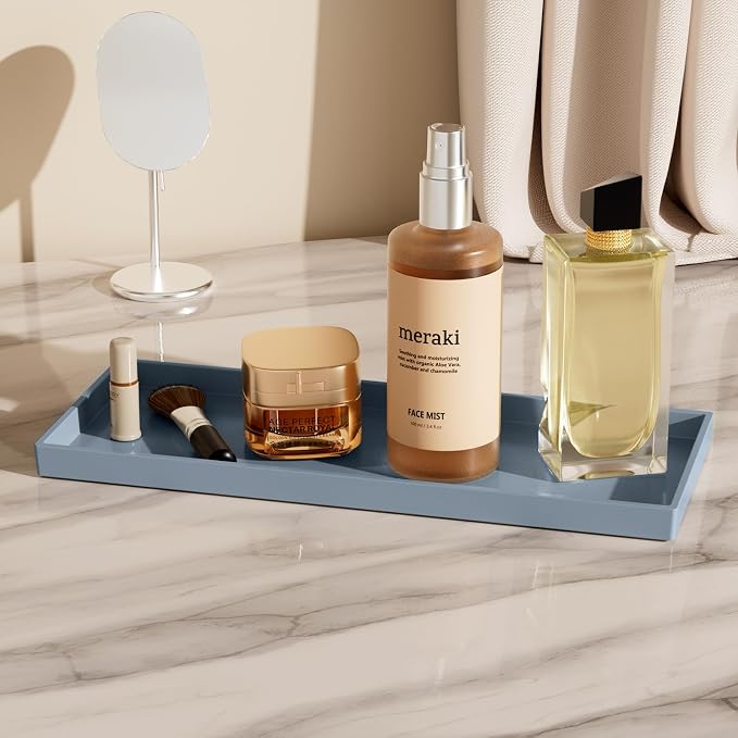 Vanity and Bathroom Tray, Waterproof Vanity Tray - Image 4