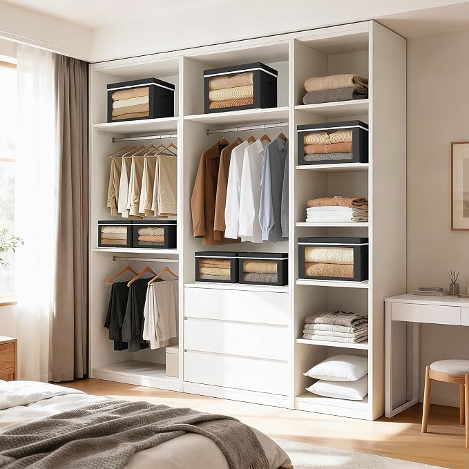 Homsorout Storage Bins with Lids - Image 6