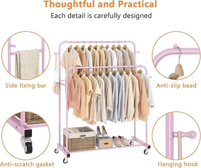 Laiensia Double Rods Garment Rack - Image 7