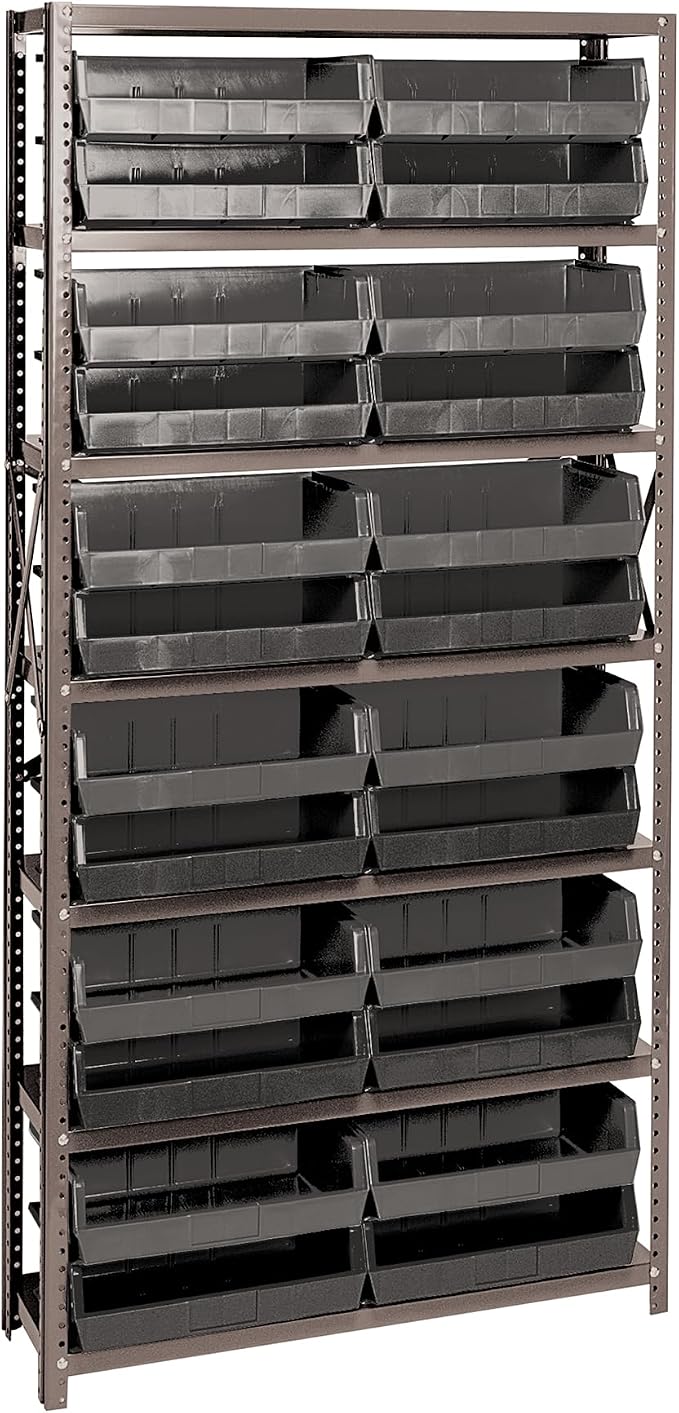 Quantum QSBU-245BK Heavy Duty Shelving Unit by QuantumStorageSystems