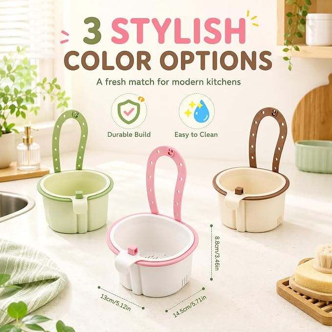 Sink Filter Basket, Kitchen Sink Strainer Basket - Image 2
