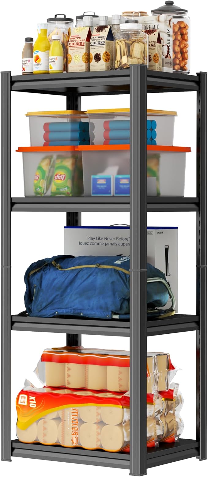 PRESTELION Garage Shelving 4-Tier Metal Storage Shelving Unit, 2000 LBS by PRESTELION