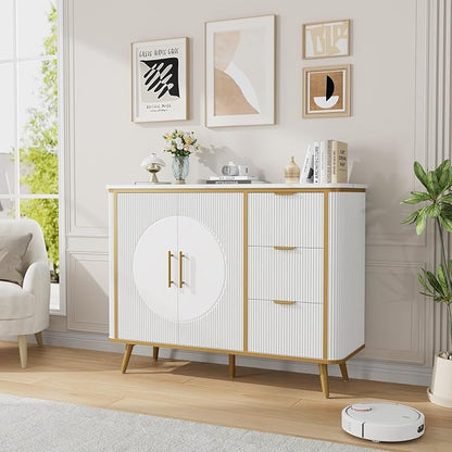 47.3" Modern Buffet Cabinet - Image 4