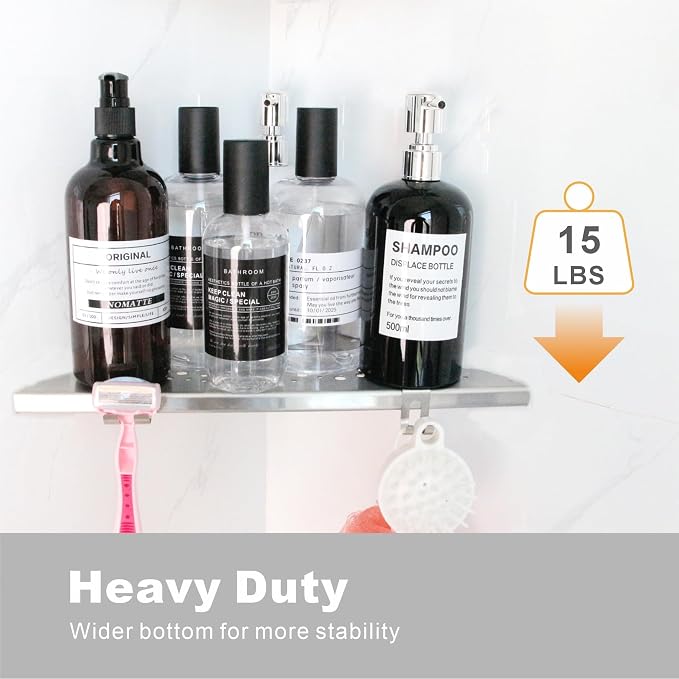 WELLUP Shower Corner Shelf - Image 8