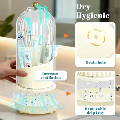 Multifunctional Rotating Toothbrush Holders - Image 5